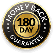 180-DAY & 100% SATISFACTION  Guarantee